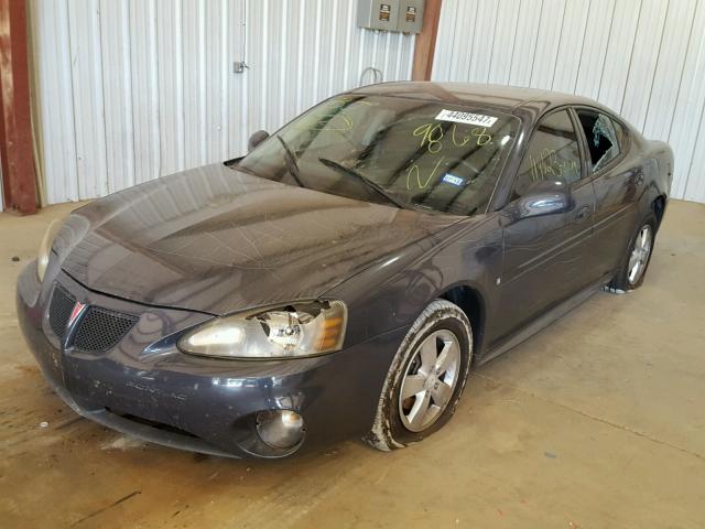 2G2WP552X81119868 - 2008 PONTIAC GRAND PRIX GRAY photo 2