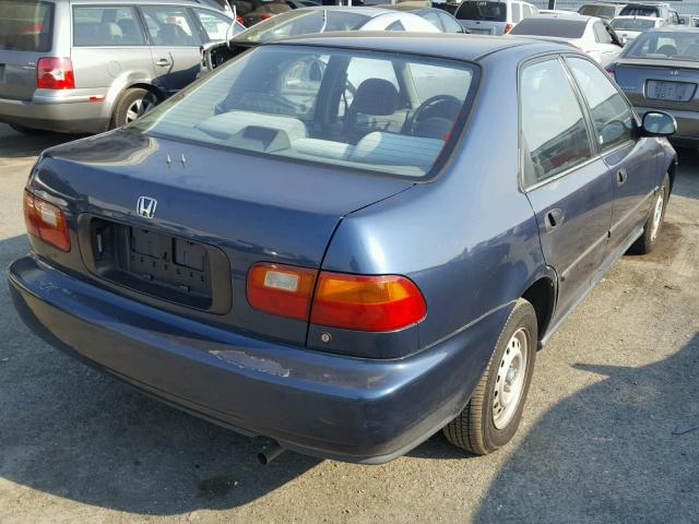 JHMEG8644SS030828 - 1995 HONDA CIVIC BLUE photo 4