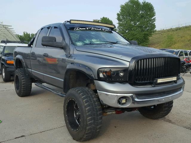 3D7KS28D25G840649 - 2005 DODGE RAM 2500 S ნაცრისფერი ფოტო 1