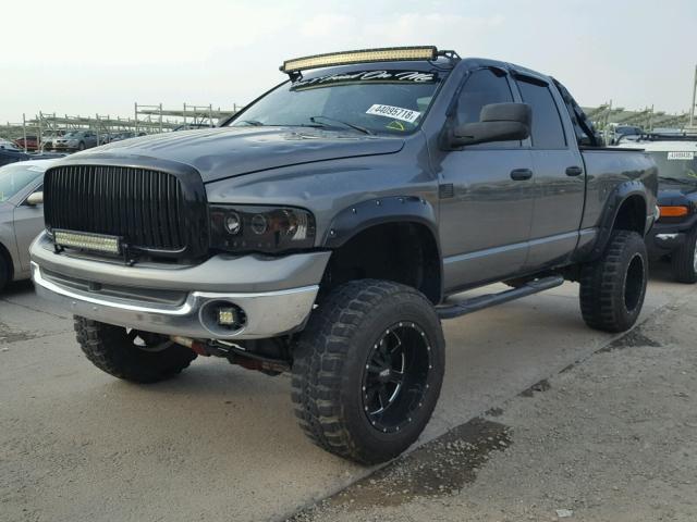 3D7KS28D25G840649 - 2005 DODGE RAM 2500 S ნაცრისფერი ფოტო 2