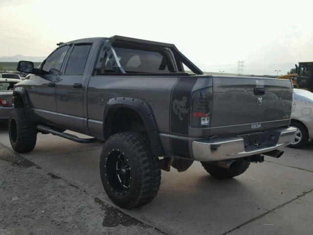 3D7KS28D25G840649 - 2005 DODGE RAM 2500 S ნაცრისფერი ფოტო 3