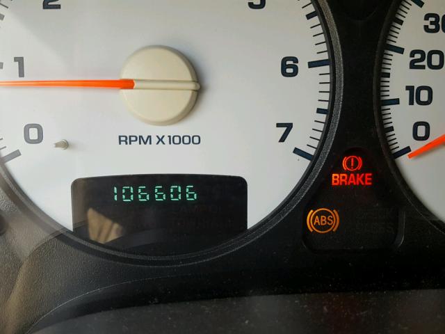 3D7KS28D25G840649 - 2005 DODGE RAM 2500 S ნაცრისფერი ფოტო 8