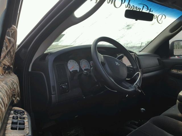 3D7KS28D25G840649 - 2005 DODGE RAM 2500 S ნაცრისფერი ფოტო 9