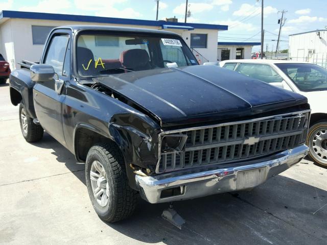 1GCDC14HXBJ159488 - 1981 CHEVROLET C10 BLACK photo 1