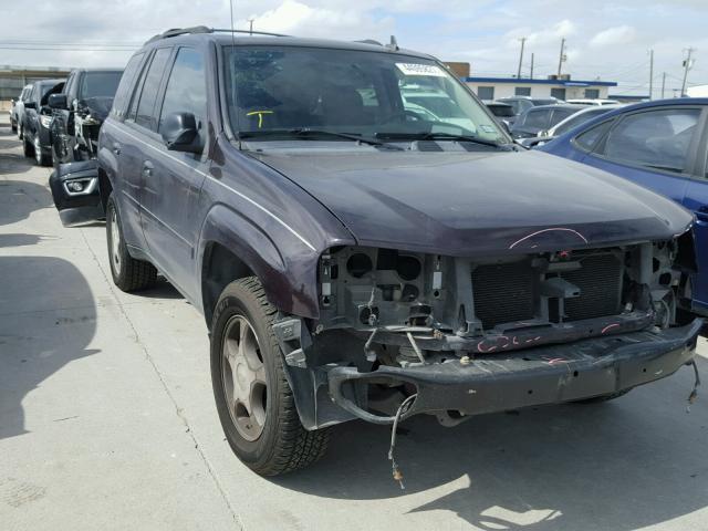 1GNDS13S482152997 - 2008 CHEVROLET TRAILBLAZE BLACK photo 1