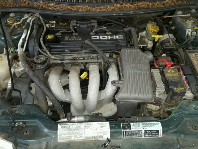 1B3EJ46X2XN575214 - 1999 DODGE STRATUS GREEN photo 7