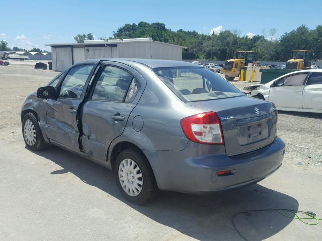 JS2YC412696200642 - 2009 SUZUKI SX4 BASE GRAY photo 3