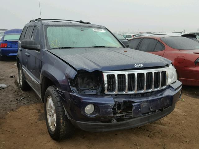 1J8HR58255C635533 - 2005 JEEP GRAND CHER BLUE photo 1