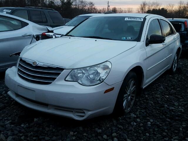 1C3LC56R58N107202 - 2008 CHRYSLER SEBRING TO WHITE photo 2