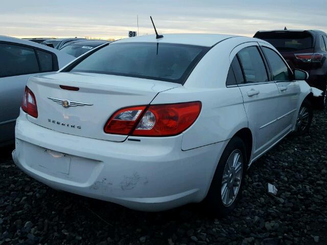 1C3LC56R58N107202 - 2008 CHRYSLER SEBRING TO WHITE photo 4