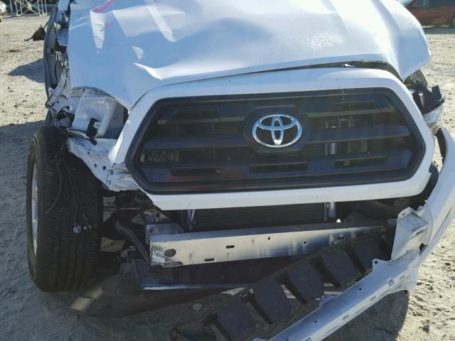 5TFAX5GN2HX081889 - 2017 TOYOTA TACOMA WHITE photo 9