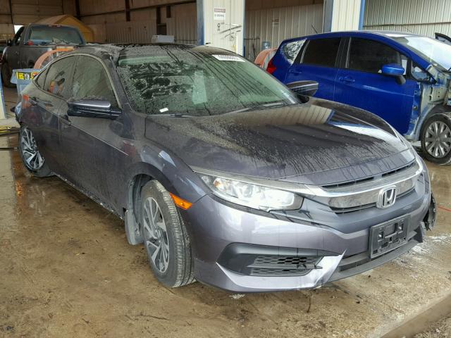 19XFC2F70GE025855 - 2016 HONDA CIVIC GRAY photo 1