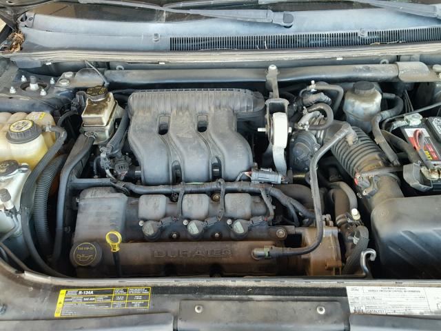1FAFP23165G153010 - 2005 FORD FIVE HUNDR BLACK photo 7