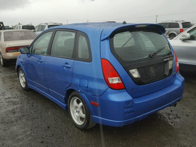 JS2RD61H945250693 - 2004 SUZUKI AERIO BLUE photo 3