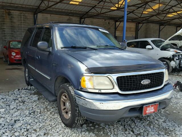 1FMRU15W21LB49472 - 2001 FORD EXPEDITION BLUE photo 1