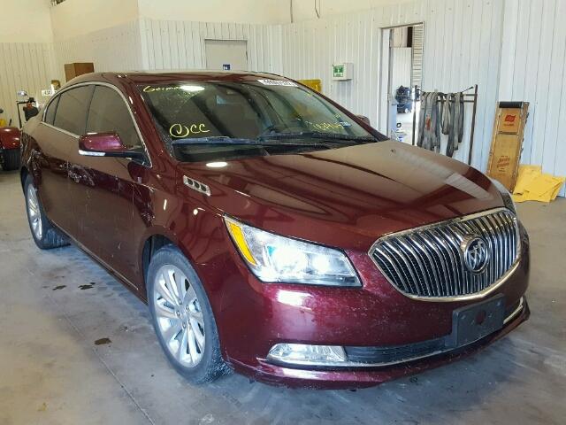 1G4GB5G33FF183465 - 2015 BUICK LACROSSE MAROON photo 1