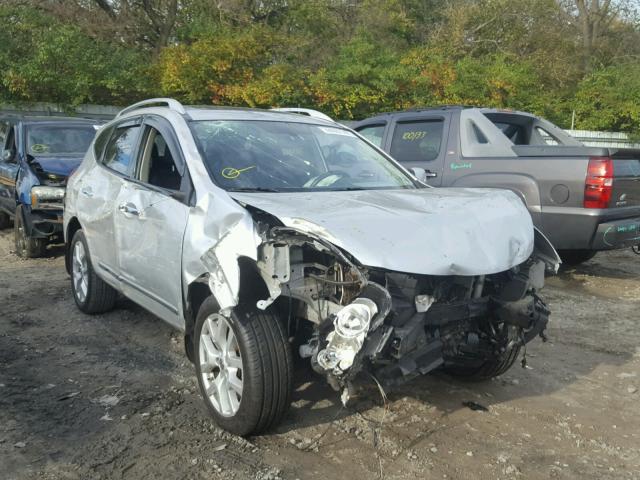 JN8AS5MVXBW668880 - 2011 NISSAN ROGUE S SILVER photo 1