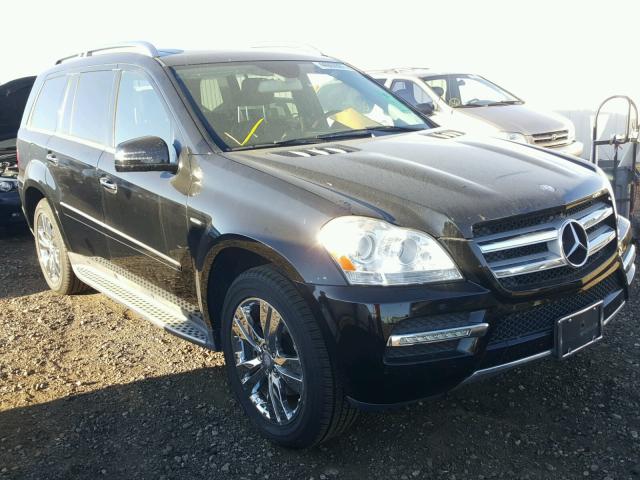 4JGBF2FE0CA794997 - 2012 MERCEDES-BENZ GL BLACK photo 1