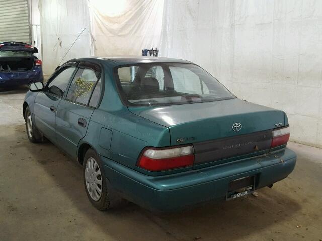 2T1BA02E5VC197954 - 1997 TOYOTA COROLLA BA GREEN photo 3