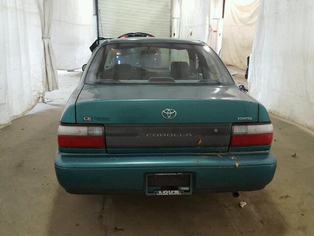 2T1BA02E5VC197954 - 1997 TOYOTA COROLLA BA GREEN photo 9