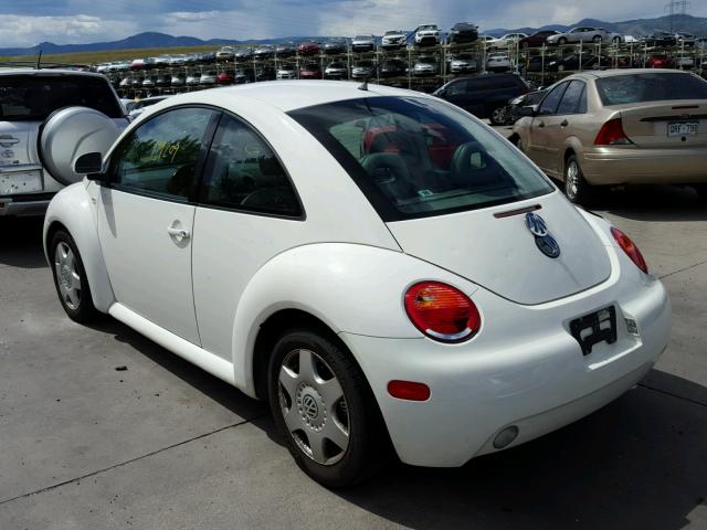 3VWCA21C7XM464132 - 1999 VOLKSWAGEN NEW BEETLE 白色 照片 3