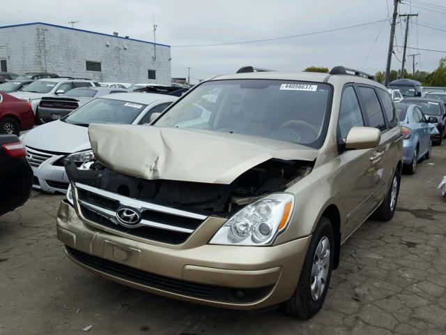 KNDMC233486049060 - 2008 HYUNDAI ENTOURAGE TAN photo 2