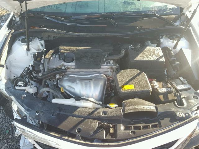 4T1BF1FK9EU825763 - 2014 TOYOTA CAMRY L WHITE photo 7