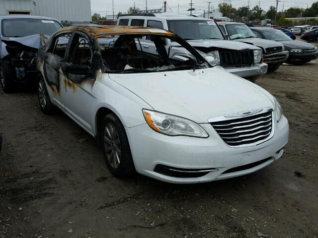 1C3CCBBG9CN189818 - 2012 CHRYSLER 200 TOURIN WHITE photo 1