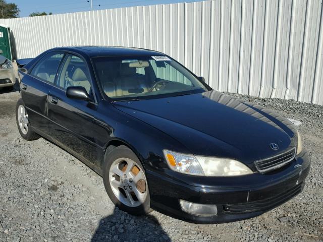 JT8BF28G815108003 - 2001 LEXUS ES 300 BLACK photo 1