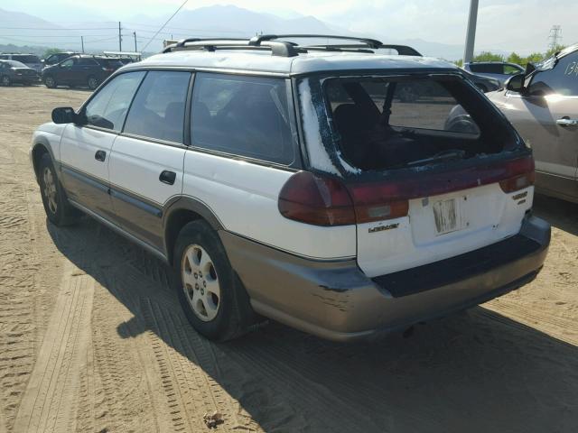 4S3BG6857W7624899 - 1998 SUBARU LEGACY 30T WHITE photo 3