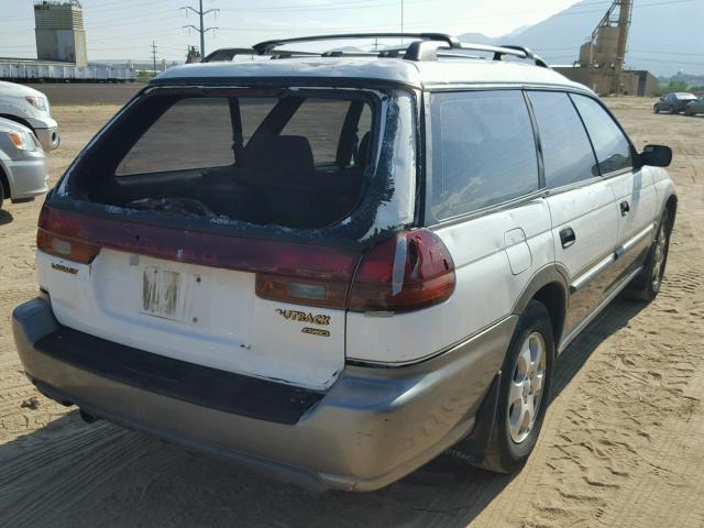 4S3BG6857W7624899 - 1998 SUBARU LEGACY 30T WHITE photo 4