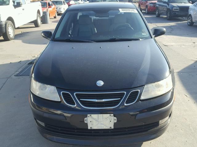 YS3FH41U671123066 - 2007 SAAB 9-3 AERO BLACK photo 9