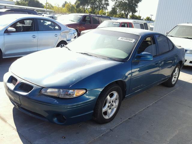 1G2WK52J02F141694 - 2002 PONTIAC GRAND PRIX Yaşıl foto 2