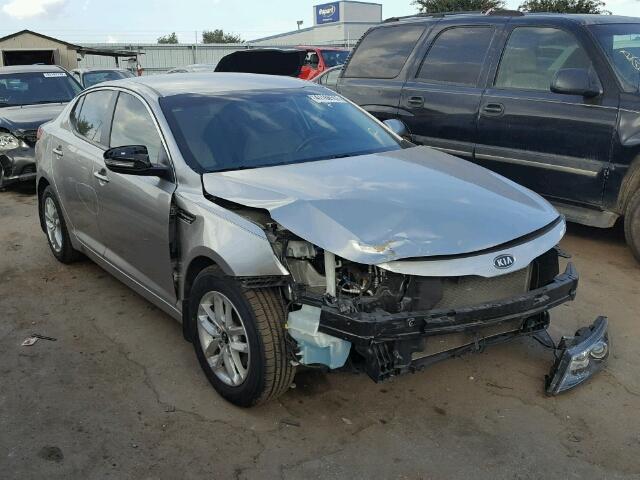 KNAGM4A75B5182822 - 2011 KIA OPTIMA LX SILVER photo 1