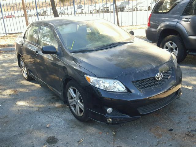1NXBE40E79Z022589 - 2009 TOYOTA COROLLA XR 黑色 照片 1
