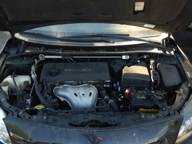 1NXBE40E79Z022589 - 2009 TOYOTA COROLLA XR 黑色 照片 7