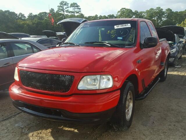 1FTRX07212KB08404 - 2002 FORD F150 RED photo 2