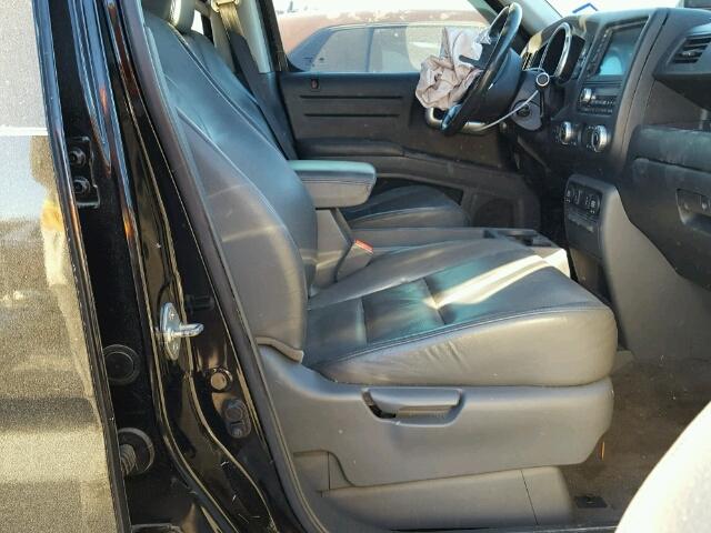 2HJYK16508H540666 - 2008 HONDA RIDGELINE BLACK photo 5