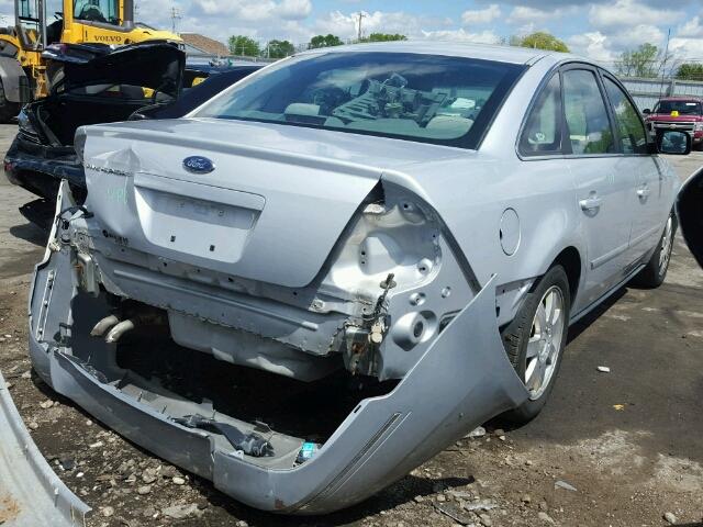 1FAHP23165G182242 - 2005 FORD FIVE HUNDR SILVER photo 4