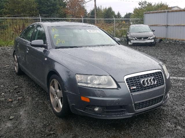 WAUEH74F67N123947 - 2007 AUDI A6 S-LINE SILVER photo 1