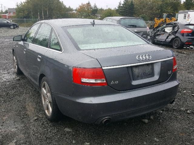 WAUEH74F67N123947 - 2007 AUDI A6 S-LINE SILVER photo 3