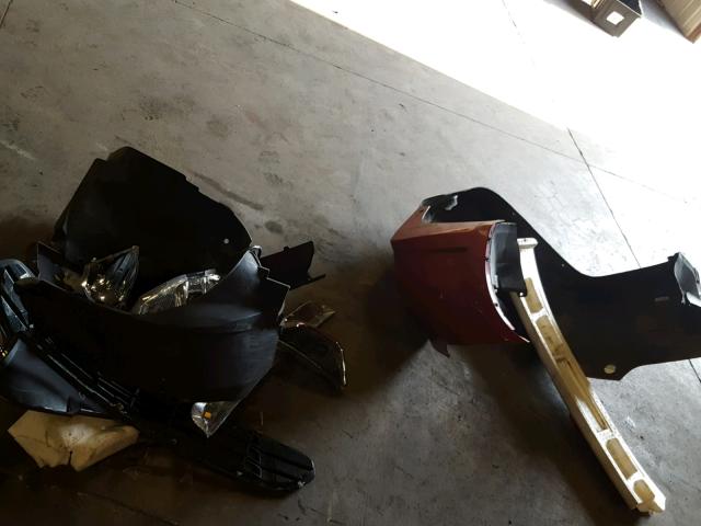 KL1TD56608B196720 - 2008 CHEVROLET AVEO BASE Kasztanowy zdjęcie 9