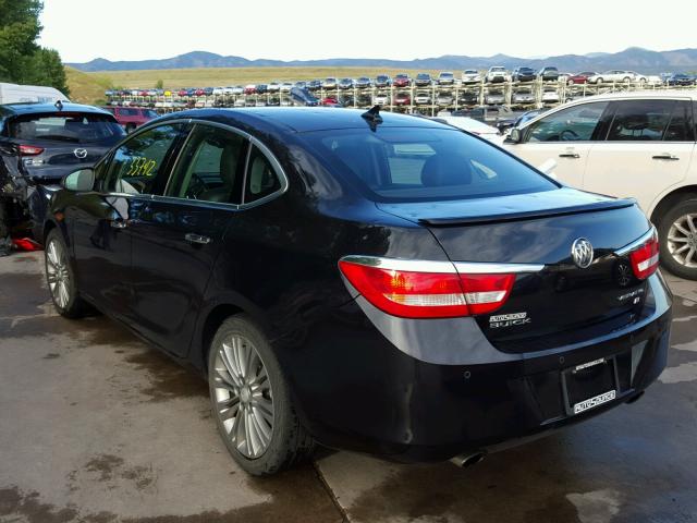 1G4PT5SV6D4190411 - 2013 BUICK VERANO PRE BLACK photo 3