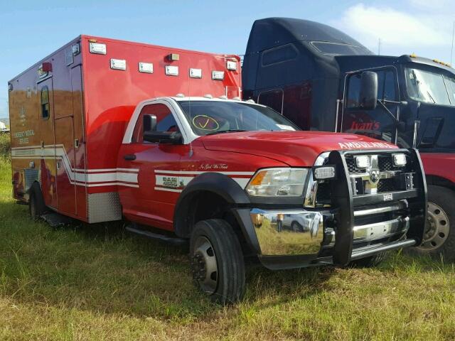 3C7WRKCL7DG585648 - 2013 RAM 4500 RED photo 1