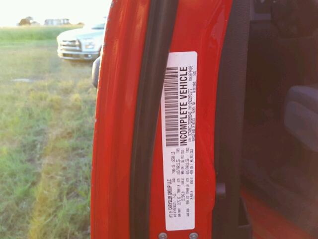 3C7WRKCL7DG585648 - 2013 RAM 4500 RED photo 10