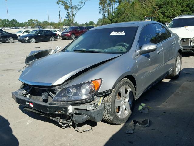 JH4KB16647C004824 - 2007 ACURA RL SILVER photo 2