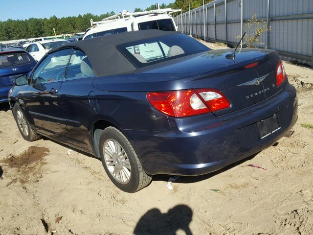 1C3LC45K18N233961 - 2008 CHRYSLER SEBRING GRAY photo 3