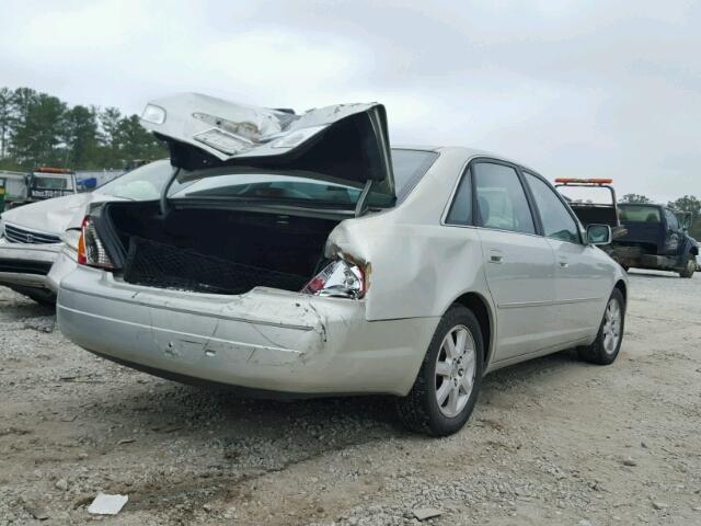 4T1BF28B61U115085 - 2001 TOYOTA AVALON XL BEIGE photo 4