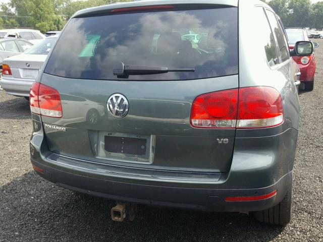 WVGZG77L15D023956 - 2005 VOLKSWAGEN TOUAREG 3. GREEN photo 9