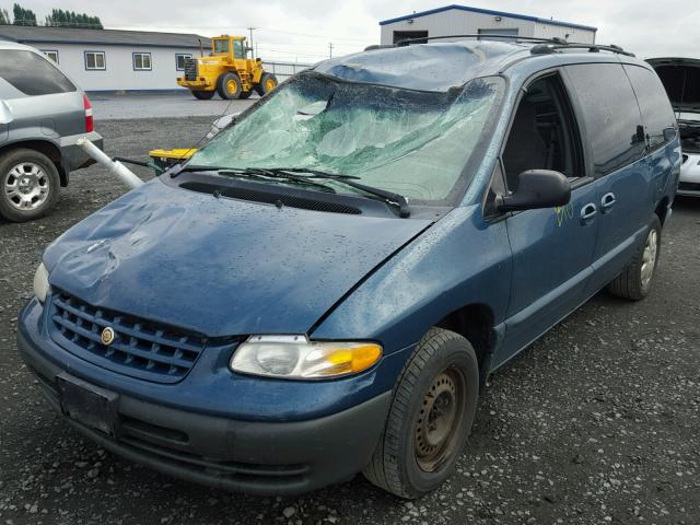 1C4GJ44RXYB765230 - 2000 CHRYSLER GRAND VOYA Կապույտ լուսանկար 2